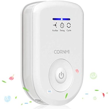 PURIFICADOR CORNMI AIRE ENCHUFABLES EL HOGAR, MINI ELIMINADOR OLORES
