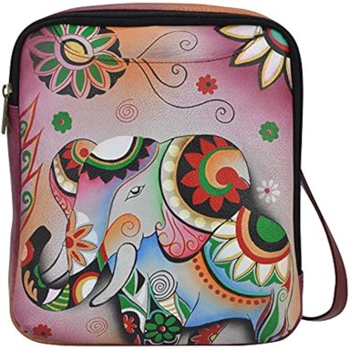 BOLSO CRUZADO ANNA BY ANUSCHKA PARA MUJER EN COLOR MULTICOLOR