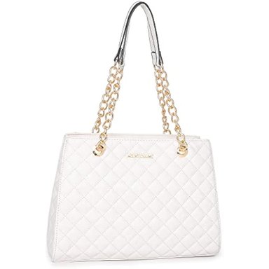 BOLSO MONTANA WEST CUERO BLANCO TOTE MUJER