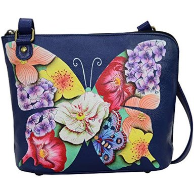 BOLSO CRUZADO ANNA BY ANUSCHKA PARA MUJER EN COLOR MULTICOLOR