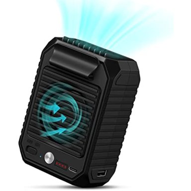 VENTILADOR PORTATIL CIVPOWER CLIP CINTURA BATERÍA 10000 MAH