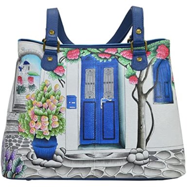 BOLSO DE HOMBRO  ANNA BY ANUSCHKA PARA MUJER EN COLOR MULTICOLOR