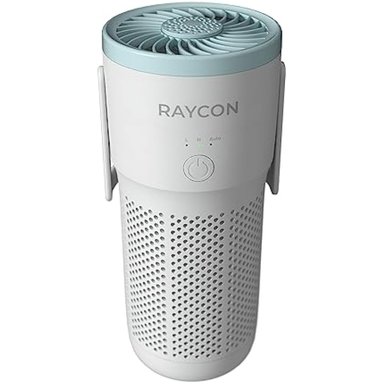 RAYCON FILTRO DE AIRE PORTÁTIL, FILTRO HEPA REEMPLAZABLE H13