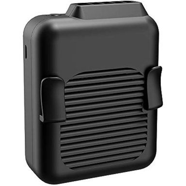 KOONIE VENTILADOR DE CINTURA PORTÁTIL, FUERTE FLUJO DE AIRE 23 HORAS DE TRABAJO