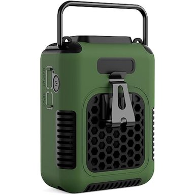 KOONIE VENTILADOR DE CLIP DE CINTURA PORTÁTIL CON LUZ DE CUERPO PERSONAL RECARGABLE DE 10000 MAH