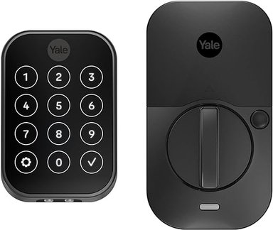 YALE ASSURE LOCK 2 CANDADO DE PANTALLA TÁCTIL SIN LLAVE CON BLUETOOTH NEGRO