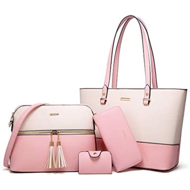 BOLSAS TOTE LOVEMATCH PARA MUJER EN COLOR ROSADO