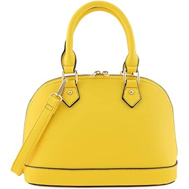 BOLSO FASHIONPUZZLE AMARILLO SATCHEL MUJER