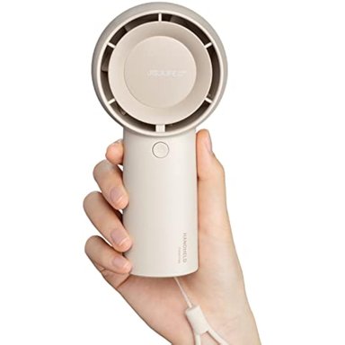 VENTILADOR PORTATIL JISULIFE TURBO MANO 4000 MAH USB RECARGABLE 5 VELOCIDADES