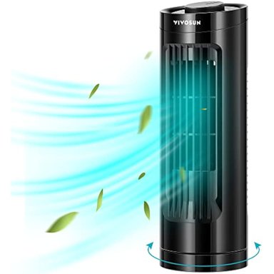 VENTILADOR TORRE VIVOSUN SIN ASPAS 3 VELOCIDADES OSCILACION 70°