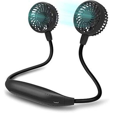 VENTILADOR PORTATIL AMACOOL MACOOL 2600 MAH BANDA EL CUELLO 6 VELOCIDADES