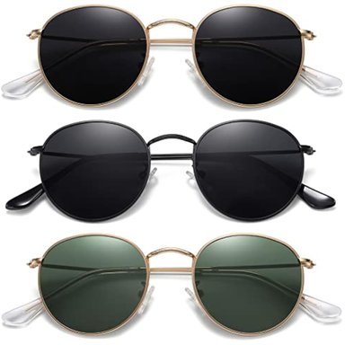 LENTES DE SOL MEETSUN PARA HOMBRE Y MUJER EN COLOR NEGRO/GRIS/VERDE