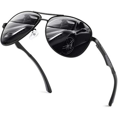 LENTES DE SOL GQUEEN HOMBRE Y MUJER NEGRO