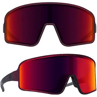 LENTES DE SOL MAXJULI PARA HOMBRE Y MUJER EN COLOR ROJO