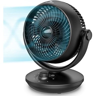 DR. PREPARE  VENTILADOR CIRCULADOR DE AIRE PARA DORMITORIO VENTILADOR DE ESCRITORIO SILENCIOSO