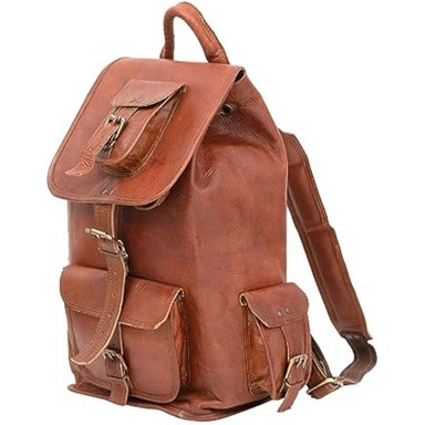 MOCHILA CASUAL SHY SHY LET'S TOUCH THE SKY BACKPACK01 EN COLOR MARRÓN