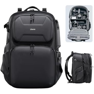 MOCHILA ULANZI BP12 NEGRO CAMARAS