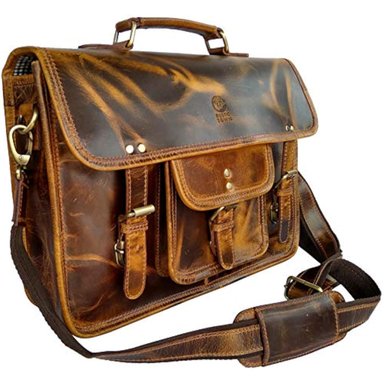 MALETIN PARA LAPTOP RUSTIC TOWN SHS151104ADN EN COLOR MARRÓN