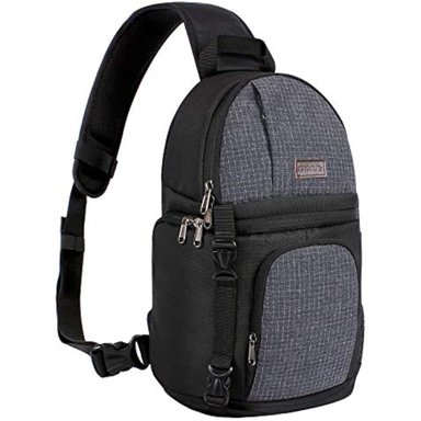 MOCHILA PARA CAMARAS MOSISO MO-CAM-SLINGBAG-BLACK EN COLOR NEGRO