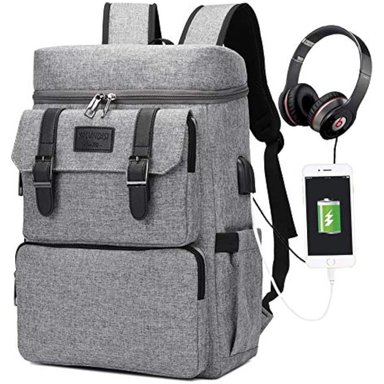 MOCHILA YALUNDISI YLDS-1602-2-GREY GRIS CASUAL