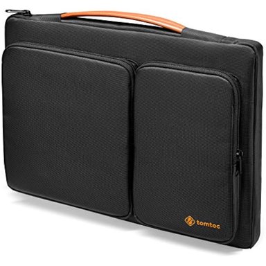 FUNDA PARA LAPTOP TOMTOC A17-C02D EN COLOR NEGRO