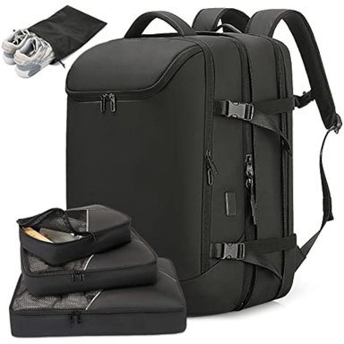 MOCHILA DE VIAJE TANGCORLE 712CUBES UNISEX EN NEGRO