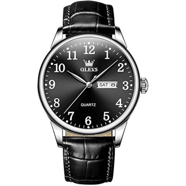 RELOJ OLEVS HOMBRE SCC-S-G5535PH-BH-F NEGRO