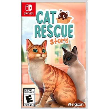 JUEGO NINTENDO SWITCH HISTORIA DE RESCATE DE GATOS - 1