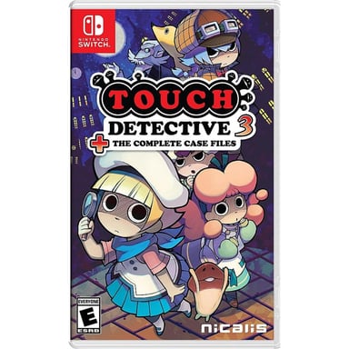 JUEGO NINTENDO SWITCH TOUCH DETECTIVE 3 + LOS ARCHIVOS DE CASOS COMPLETOS - 1
