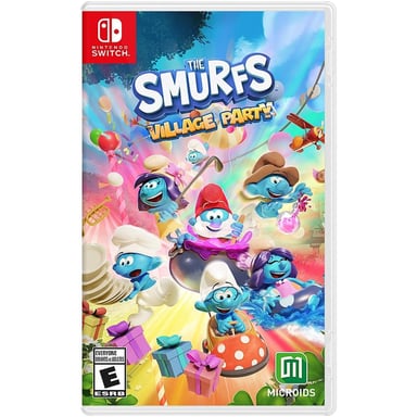JUEGO NINTENDO SWITCH LA FIESTA DEL PUEBLO DE LOS PITUFOS - 1
