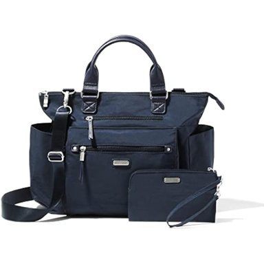 BAGGALLINI MOCHILA CONVERTIBLE 3 EN 1  BOLSA DE VIAJE LIGERA CRUZADA CON CREMALLERA