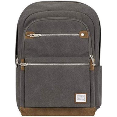 MOCHILA TRAVELON MULTICOLOR HERITAGE ANTIRROBO PEWTER