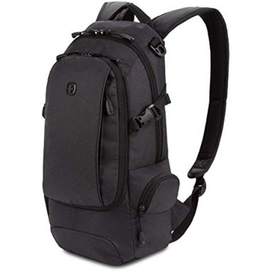 MOCHILA SWISSGEAR MULTICOLOR ESTRECHA 3598 GRIS OSCURO
