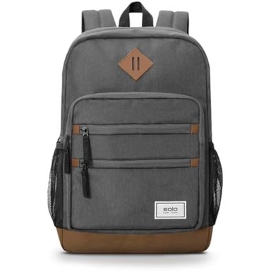 MOCHILA SOLO NEW YORK MULTICOLOR UNISEX EN GRIS