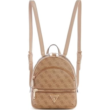 MOCHILA GUESS MULTICOLOR MANHATTAN LOGOTIPO LATTE