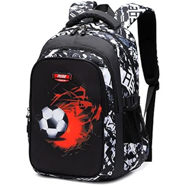 MOCHILA ASGE MULTICOLOR NIÑOS CAMUFLAJE EN NEGRO