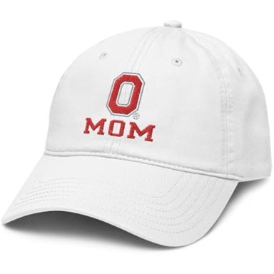 OHIO STATE BUCKEYES MOM - GORRA DE BÉISBOL AJUSTABLE CON LICENCIA OFICIAL