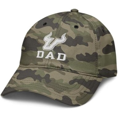 ELITE AUTHENTICS SOUTH FLORIDA BULLS DAD - GORRA DE BÉISBOL AJUSTABLE CON LICENCIA OFICIAL