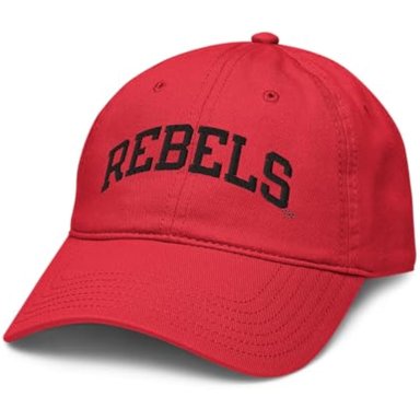 ELITE AUTHENTICS UNLV REBELS ARCH - GORRA DE BÉISBOL AJUSTABLE CON LICENCIA OFICIAL
