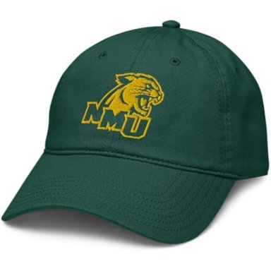 ELITE AUTHENTICS NORTHERN MICHIGAN WILDCATS ICON - GORRA DE BÉISBOL AJUSTABLE CON LICENCIA OFICIAL
