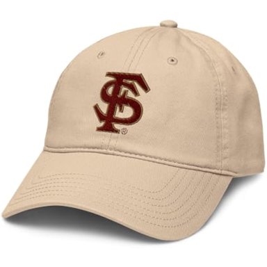 FLORIDA STATE SEMINOLES SYMBOL - GORRA DE BÉISBOL AJUSTABLE CON LICENCIA OFICIAL