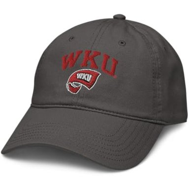 ELITE AUTHENTICS WESTERN KENTUCKY HILLTOPPERS ARCH OVER - GORRA DE BÉISBOL AJUSTABLE CON LICENCIA OFICIAL