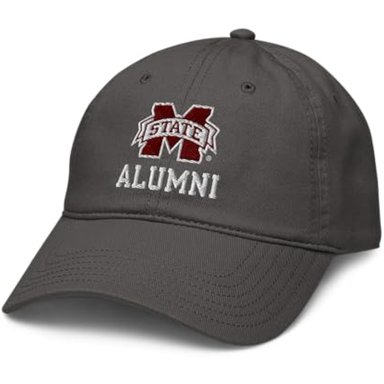 ELITE AUTHENTICS GORRA DE BÉISBOL AJUSTABLE CON LICENCIA OFICIAL DE LOS MISSISSIPPI STATE BULLDOGS A