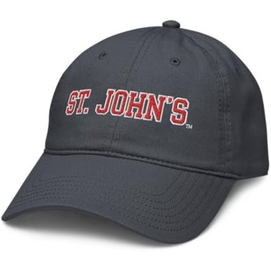 ELITE AUTHENTICS ST. JOHN'S RED STORM TITLE NAVY - GORRA DE BÉISBOL AJUSTABLE CON LICENCIA OFICIAL