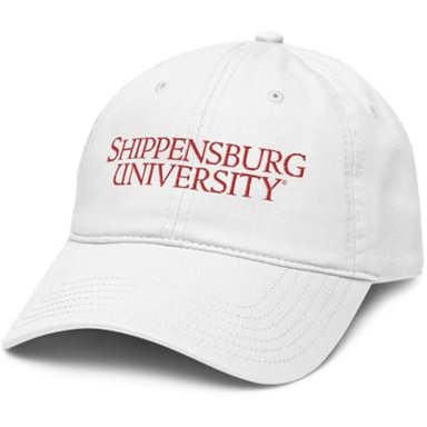 ELITE AUTHENTICS SHIPPENSBURG RAIDERS TITLE LOGO GORRA DE BÉISBOL AJUSTABLE CON LICENCIA OFICIAL