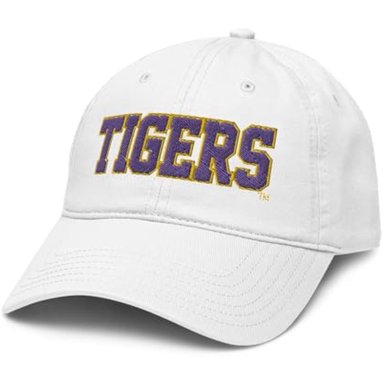 ELITE AUTHENTICS LSU TIGERS MASCOT - GORRA DE BÉISBOL AJUSTABLE CON LICENCIA OFICIAL