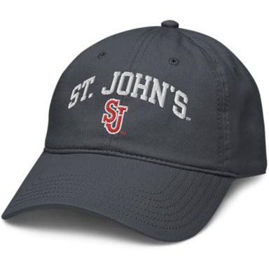 ELITE AUTHENTICS GORRA DE BÉISBOL AJUSTABLE CON LICENCIA OFICIAL DE ST. JOHN'S RED STORM ARCH OVER N
