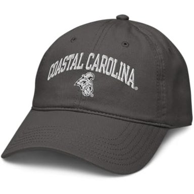 ELITE AUTHENTICS COASTAL CAROLINA CHANTICLEERS - GORRA DE BÉISBOL AJUSTABLE NEGRA