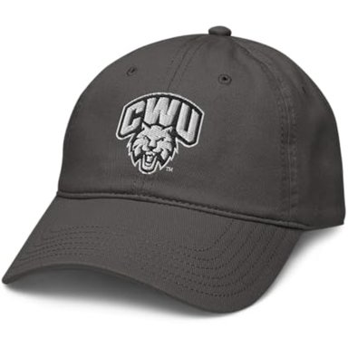 ELITE AUTHENTICS CENTRAL WASHINGTON WILDCATS - GORRA DE BÉISBOL AJUSTABLE CON LICENCIA OFICIAL