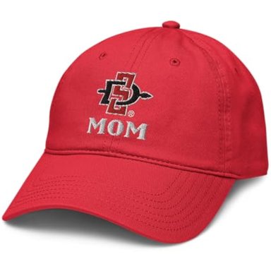 SAN DIEGO STATE AZTECS MOM - GORRA DE BÉISBOL AJUSTABLE CON LICENCIA OFICIAL
